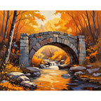 Autumn Bridge Serenity  