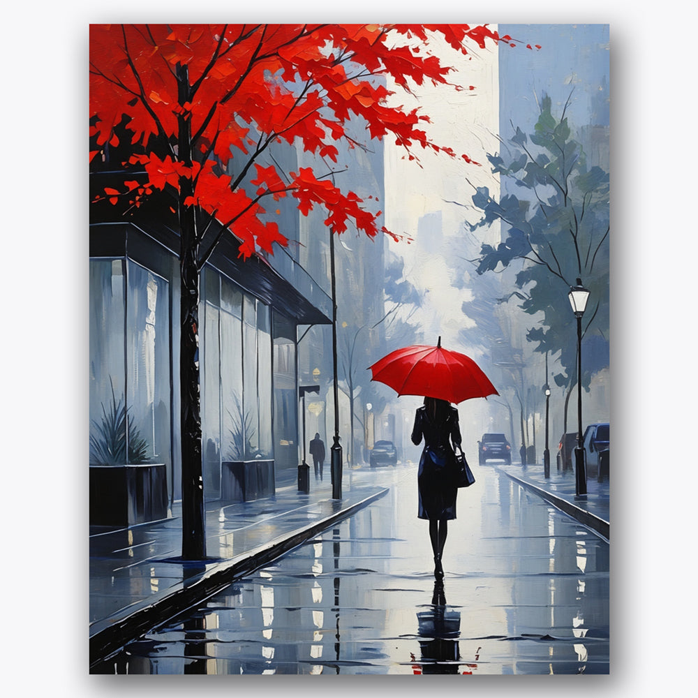 Autumn's Solitude Paint by Numbers Kit UdoPaints