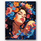 Blooming Elegance Paint by Numbers Kit UdoPaints