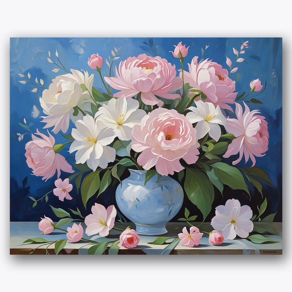 Blooming Vase Paint by Numbers Kit UdoPaints