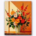 Blooming Warmth Paint by Numbers Kit UdoPaints