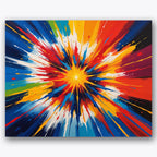 Color Explosion Paint by Numbers Kit UdoPaints