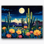 Desert Moonlight Paint by Numbers Kit UdoPaints