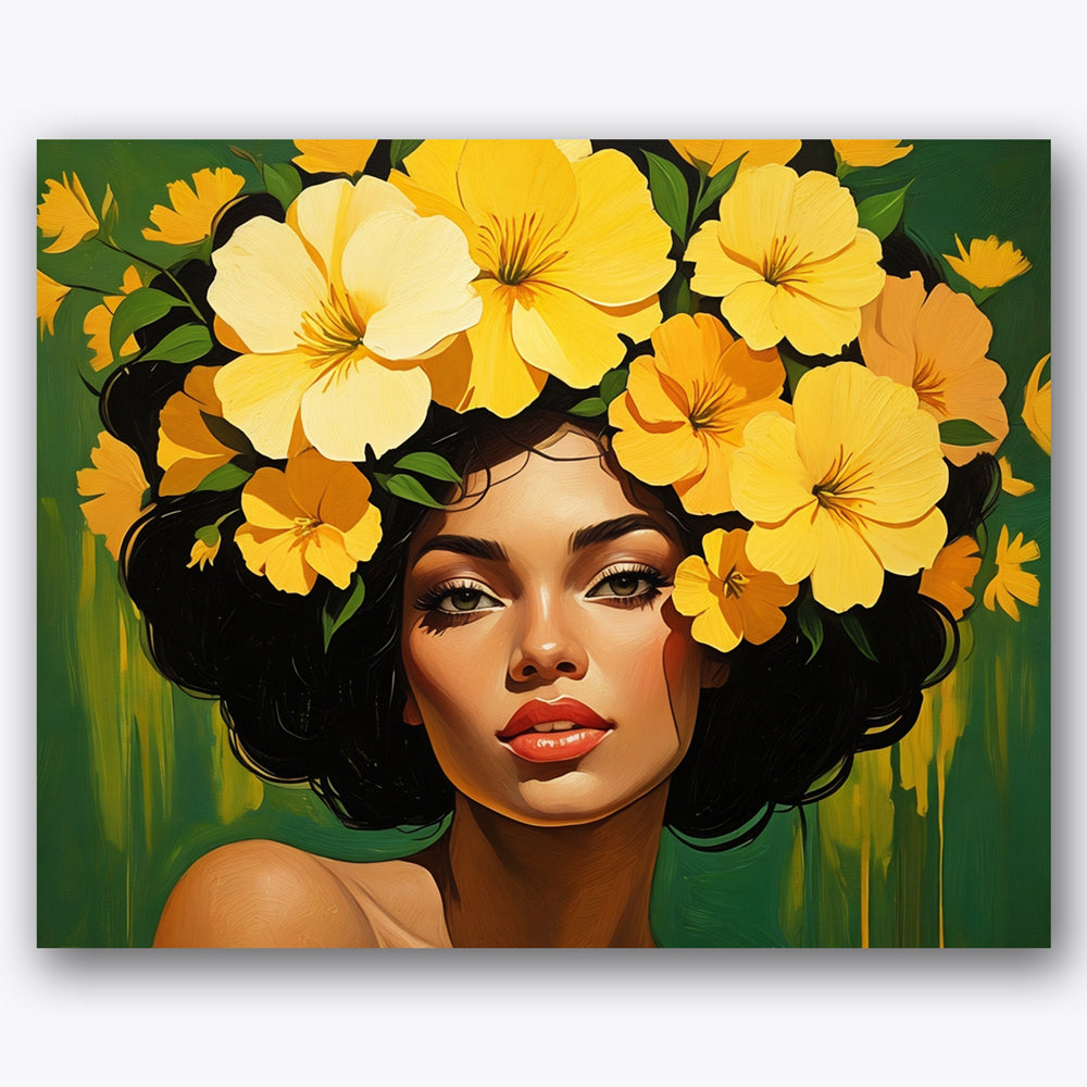 Floral Elegance Paint by Numbers Kit UdoPaints