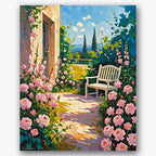 Garden Retreat Paint by Numbers Kit UdoPaints