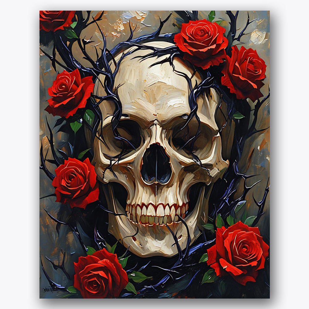 Gothic Romance Paint by Numbers Kit UdoPaints