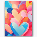 Heart Harmony Paint by Numbers Kit UdoPaints