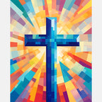 Hope Paint by Numbers Kit design preview showing the full artwork layout before painting