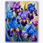 Iris Symphony Paint by Numbers Kit UdoPaints
