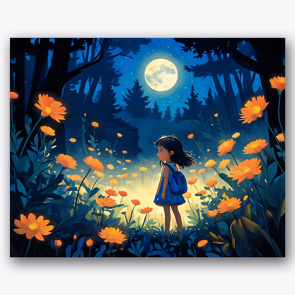 Moonlit Enchantment Paint by Numbers Kit UdoPaints