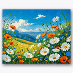Meadow Bliss Paint by Numbers Kit UdoPaints
