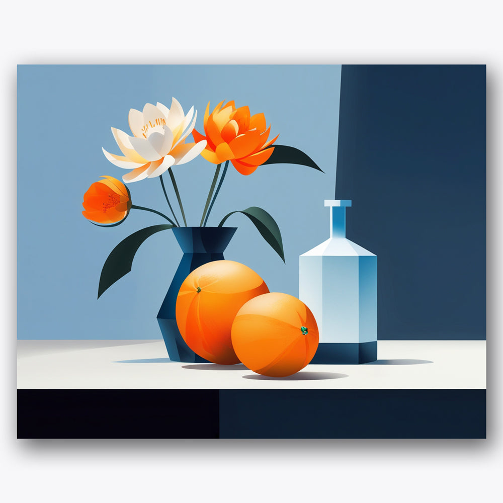 Minimalist Elegance Paint by Numbers Kit UdoPaints