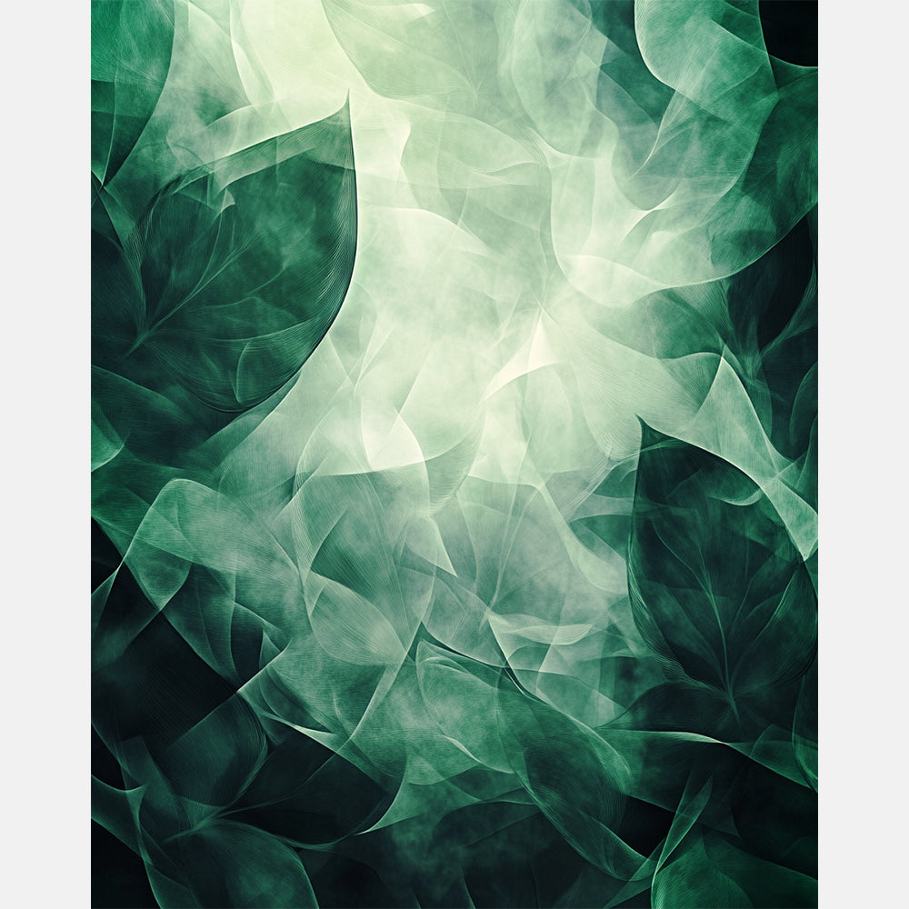 Mystic Leaves Paint by Numbers Kit design preview showing the full artwork layout before painting