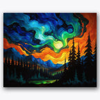 Mystic Night Paint by Numbers Kit UdoPaints