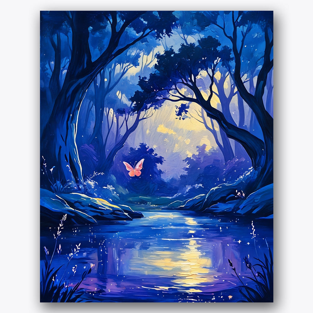 Mystic Woodland Paint by Numbers Kit UdoPaints