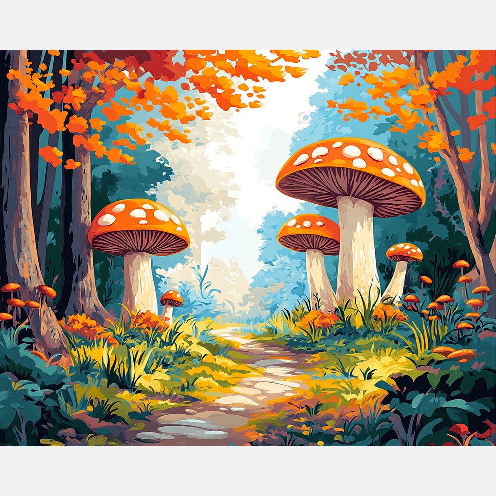 Mystical Mushroom Path