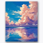 Ocean Reflections Paint by Numbers Kit UdoPaints