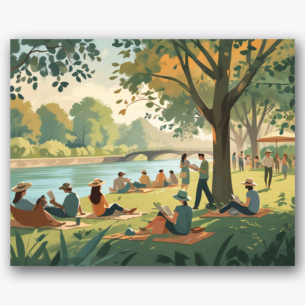 Park Leisure Paint by Numbers Kit UdoPaints