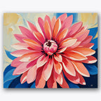 Pastel Blossom Paint by Numbers Kit UdoPaints