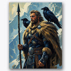 The Mythical God Paint by Numbers Kit UdoPaints