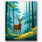 Forest Guardian Paint by Numbers Kit UdoPaints