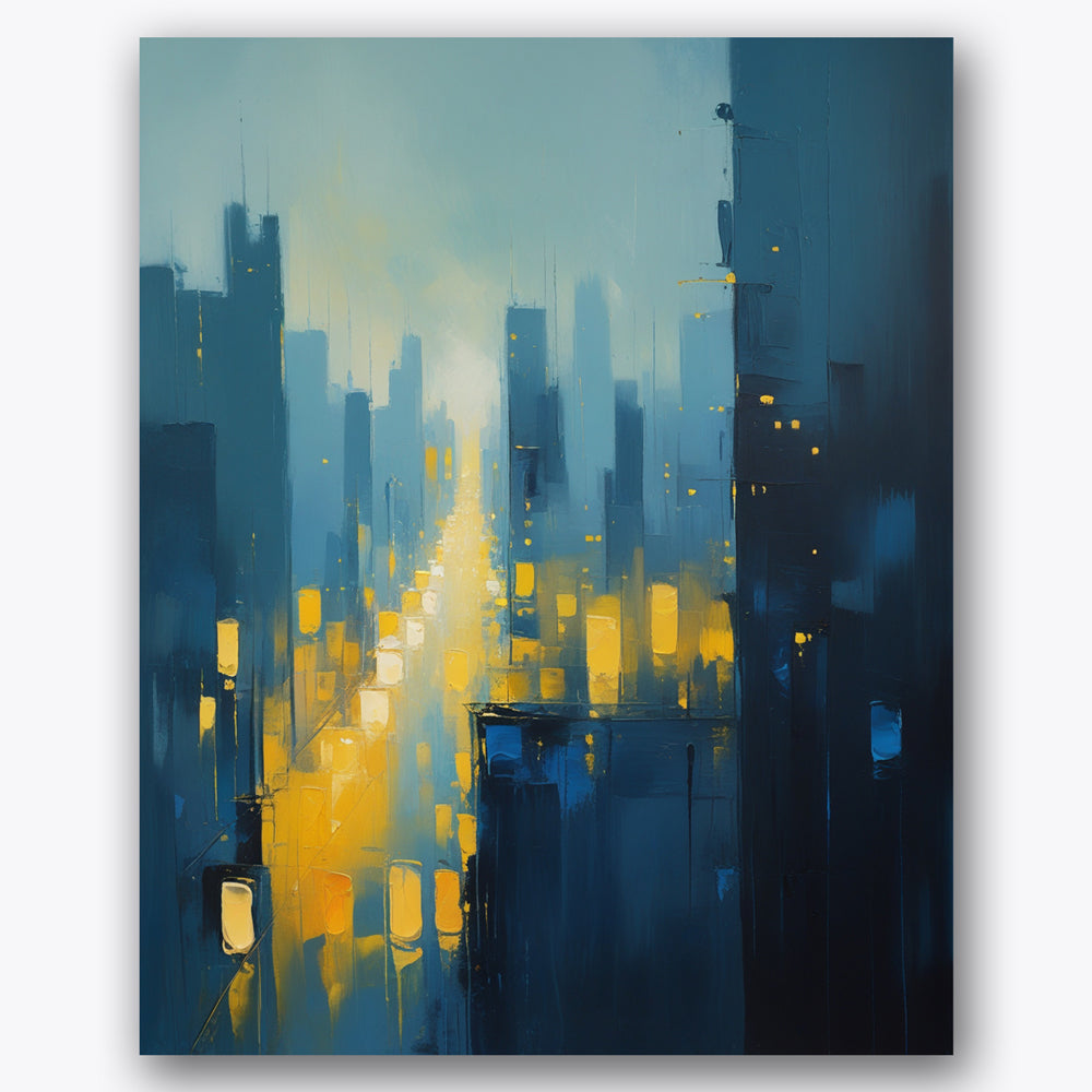 Urban Glow Paint by Numbers Kit UdoPaints