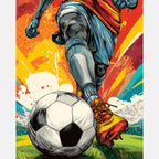 Vibrant Play Paint by Numbers Kit design preview showing the full artwork layout before painting