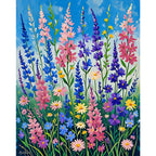 Wildflower Symphony Paint by Numbers Kit UdoPaints