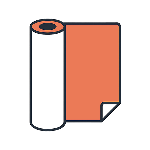 Rolled canvas format